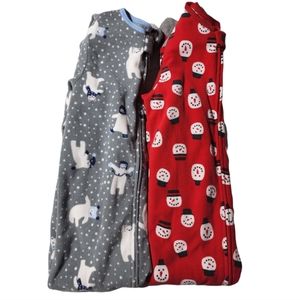 Boys OshKosh Sleeper Footie Pajamas.